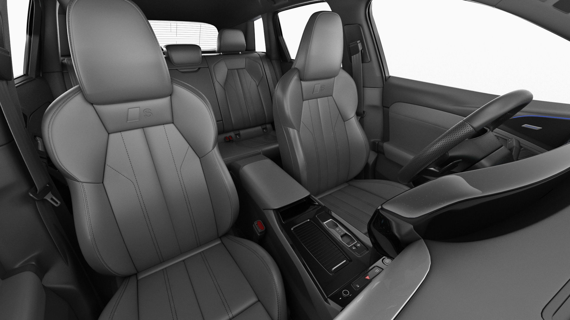 Audi Q6 e-tron 2025 3D model_21