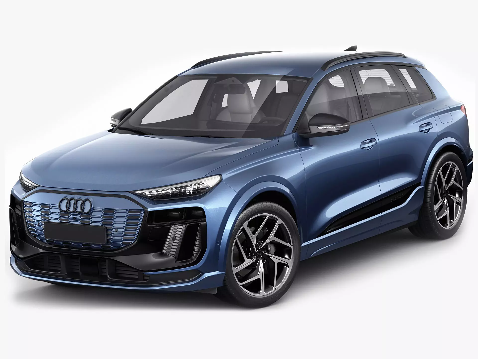 Audi Q6 e-tron 2025 3D model_0