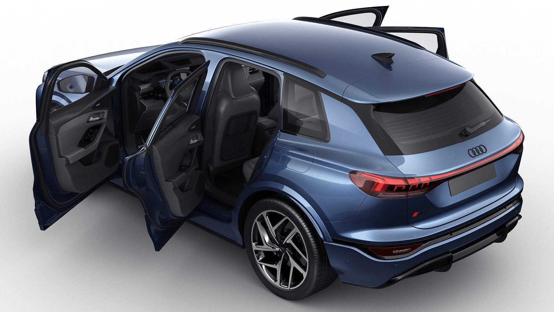 Audi Q6 e-tron 2025 3D model_2