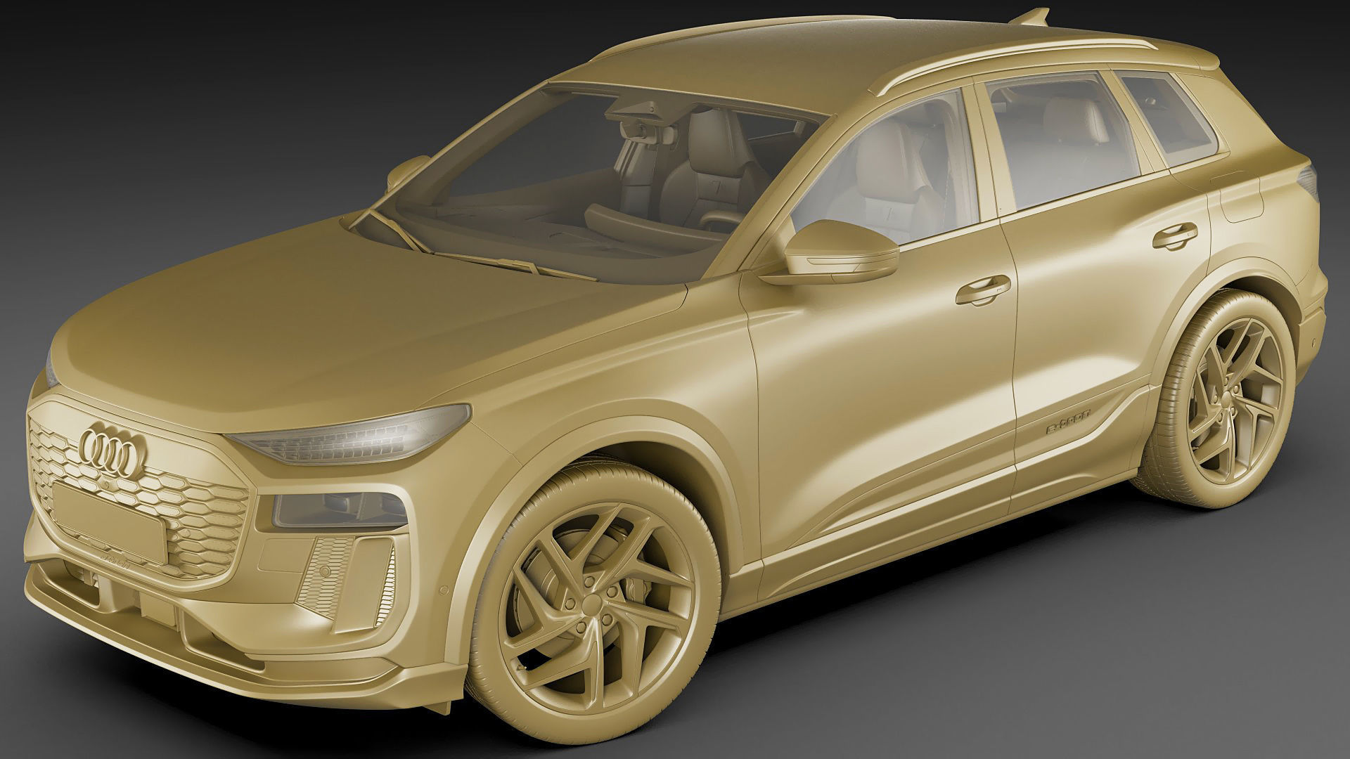 Audi Q6 e-tron 2025 3D model_29