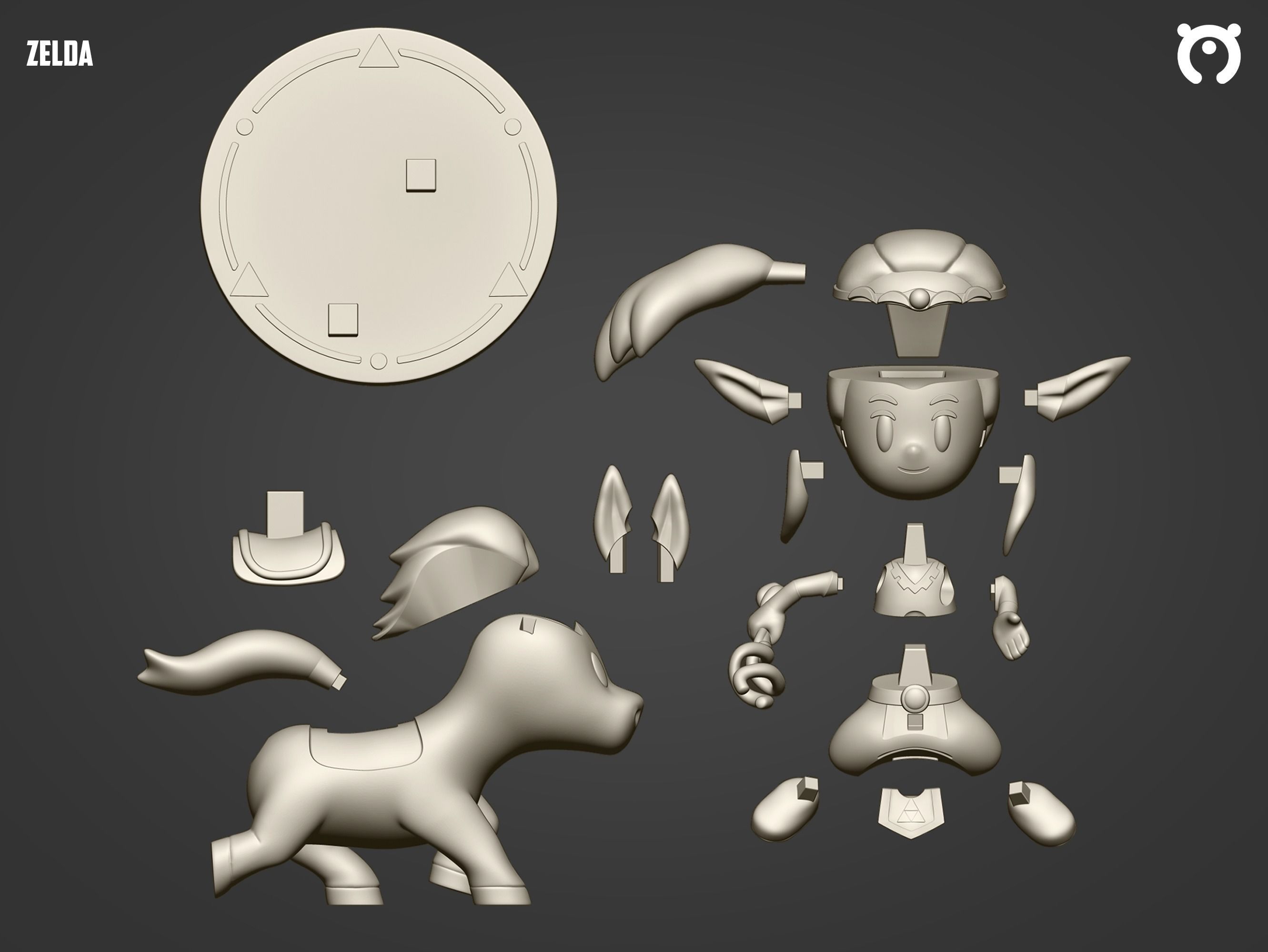 Zelda - The Legend of Zelda Echoes of wisdom 3D print model_3