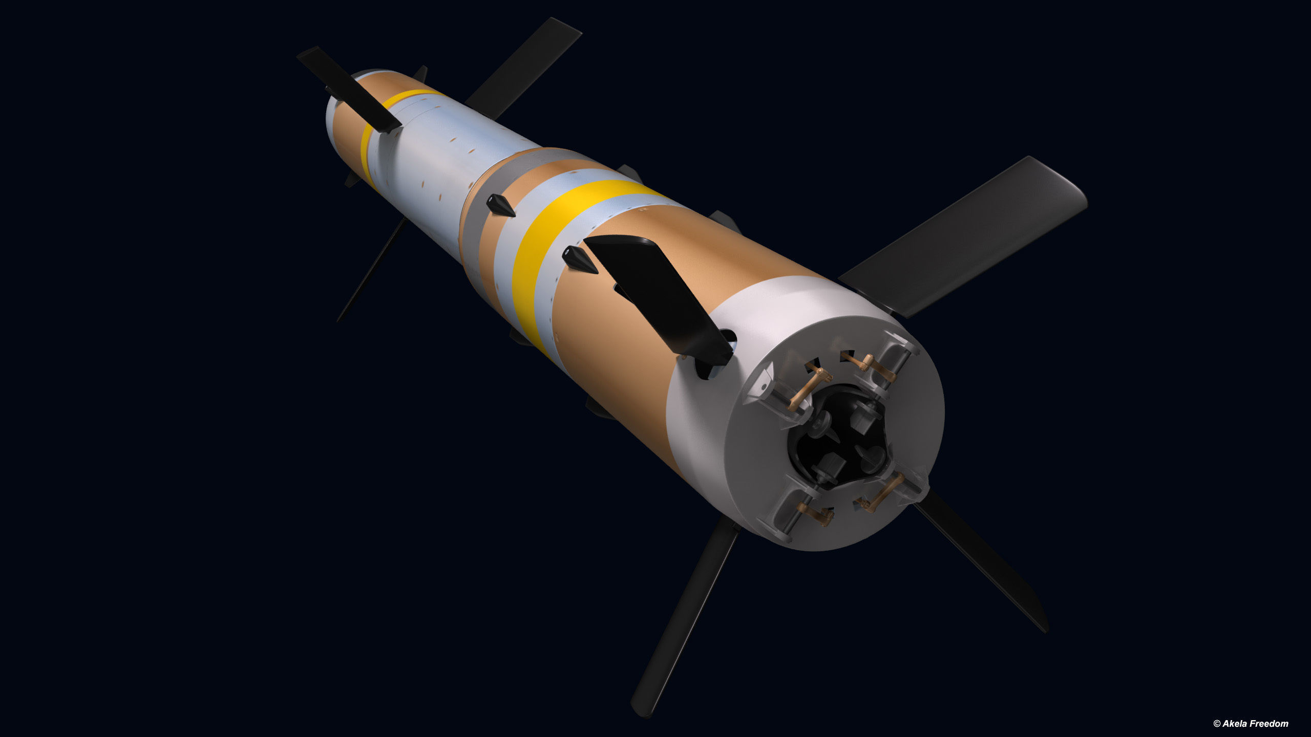 AGM-176 Griffin 3D model_4