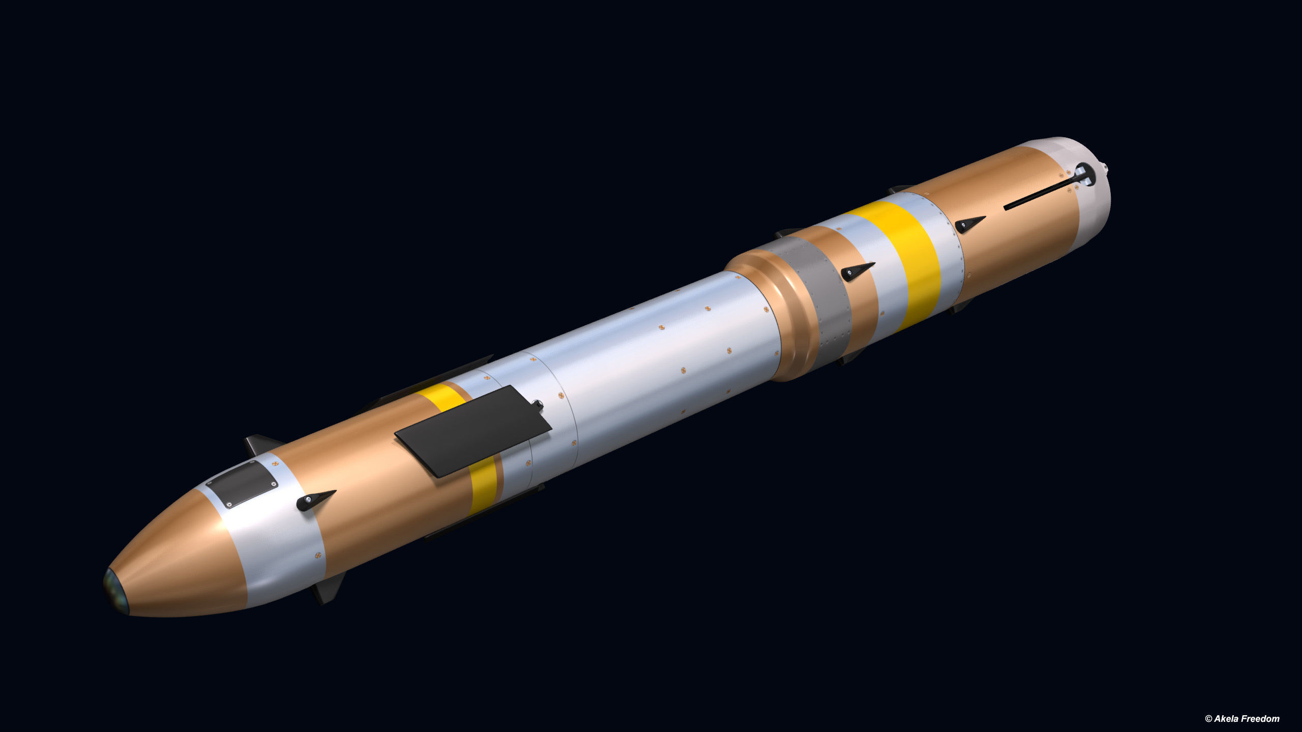 AGM-176 Griffin 3D model_1