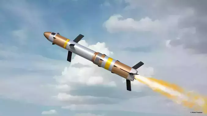 AGM-176 Griffin 3D model AGM-176 Griffin 3D model