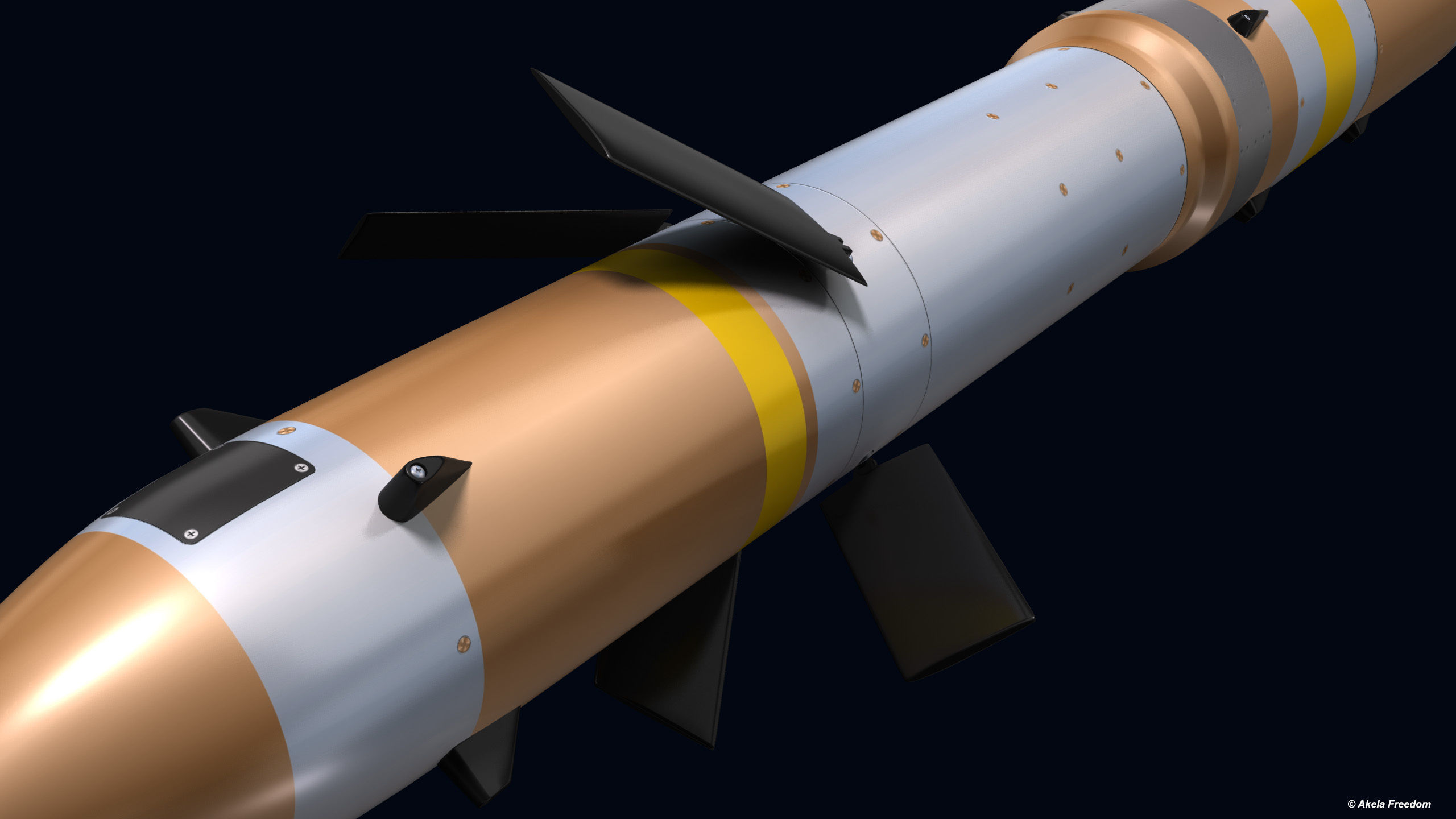 AGM-176 Griffin 3D model_6