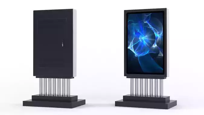 Digital Kiosk 3D model