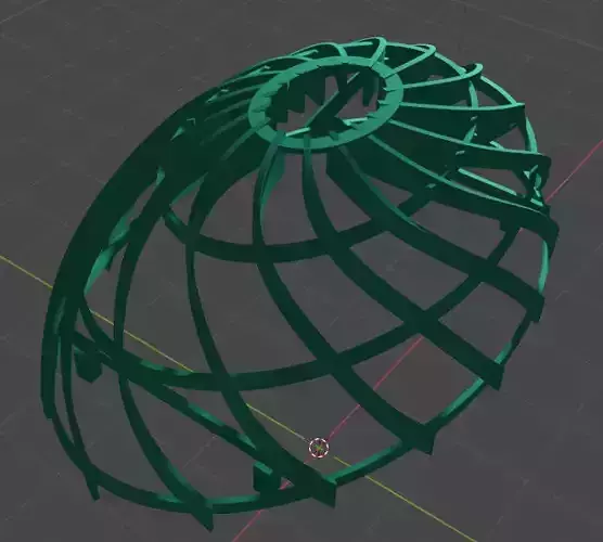 Elliptical Rooftop Pergola