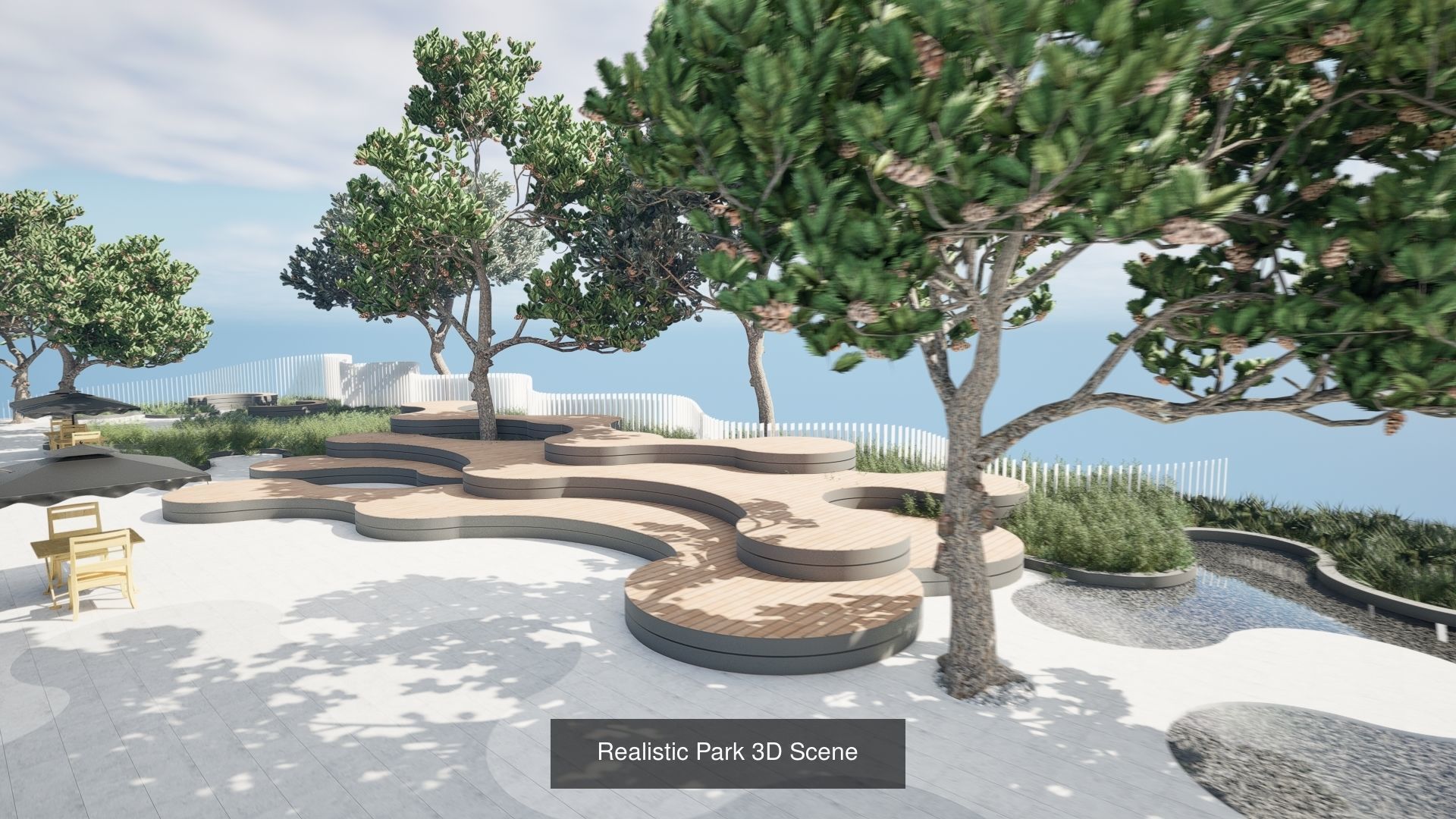 39 High-Quality Landscape Design Assets 3D Model Collection_79