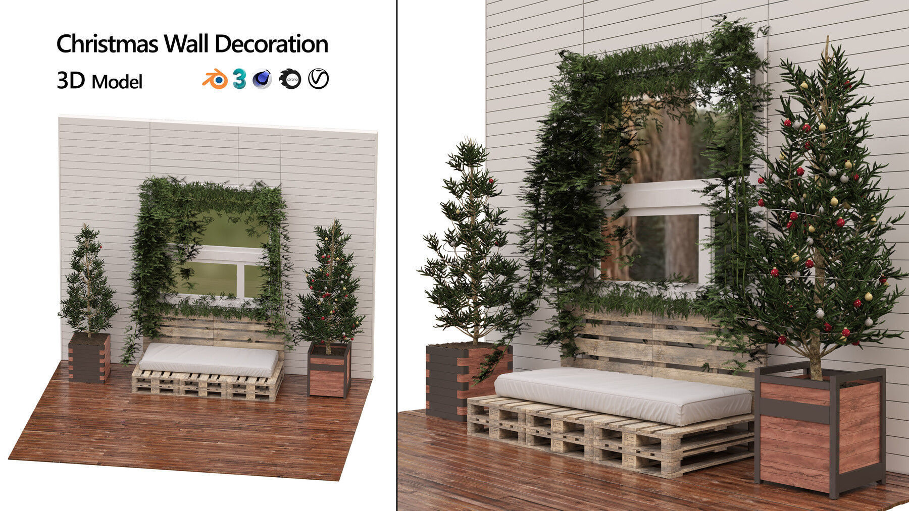 39 High-Quality Landscape Design Assets 3D Model Collection_58