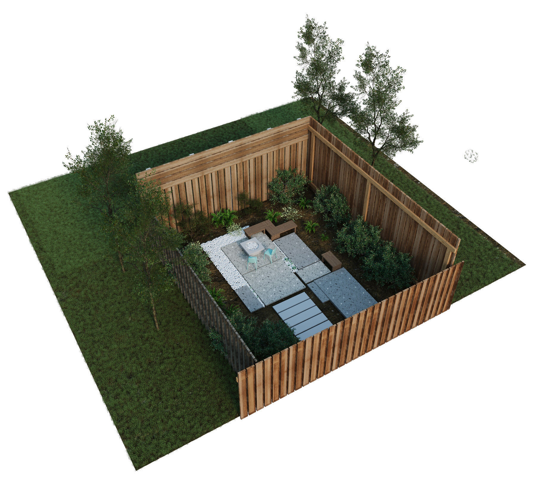 39 High-Quality Landscape Design Assets 3D Model Collection_78