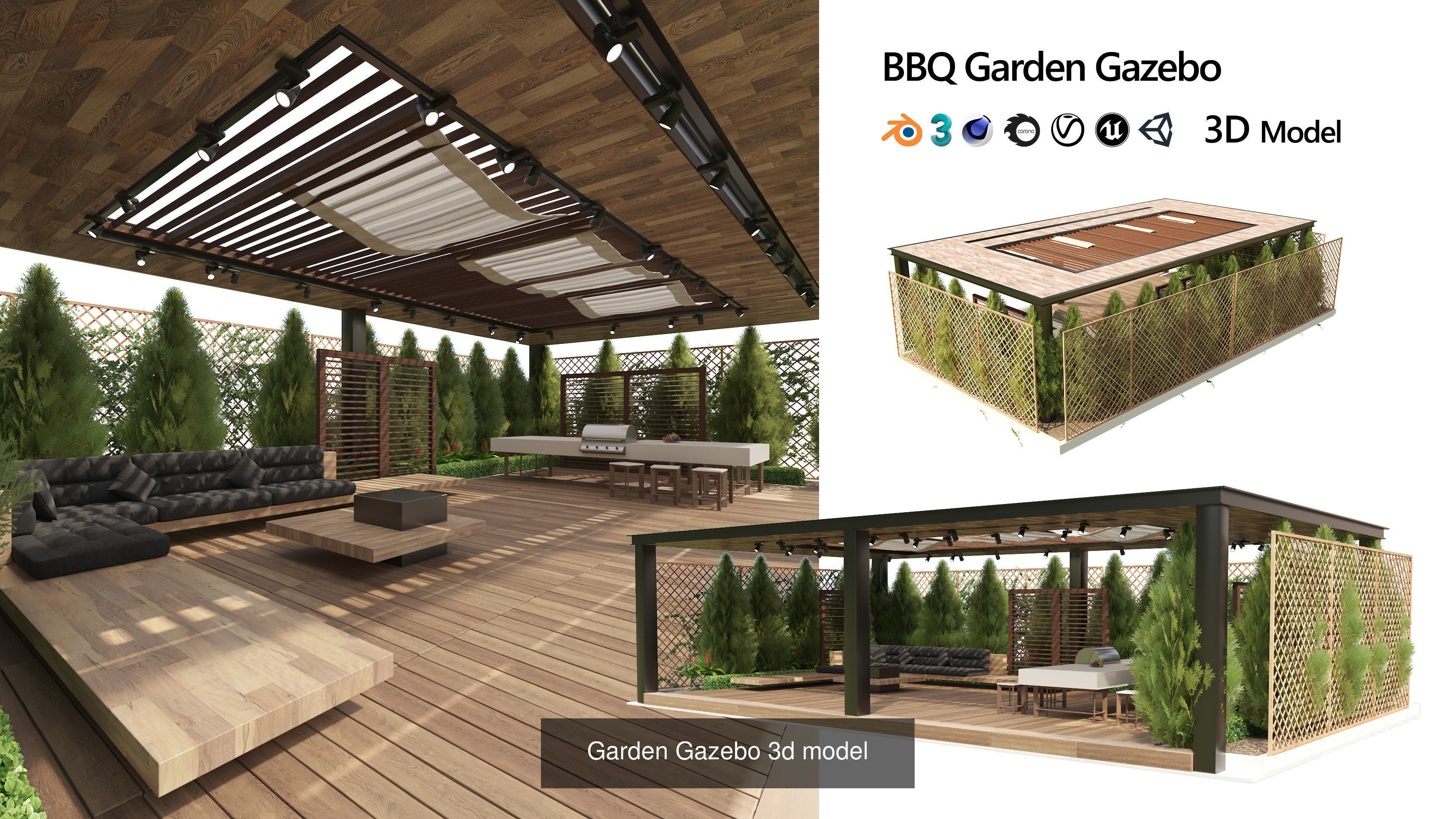 39 High-Quality Landscape Design Assets 3D Model Collection_65