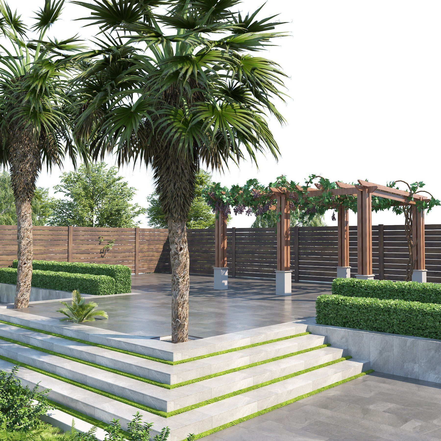 39 High-Quality Landscape Design Assets 3D Model Collection_106