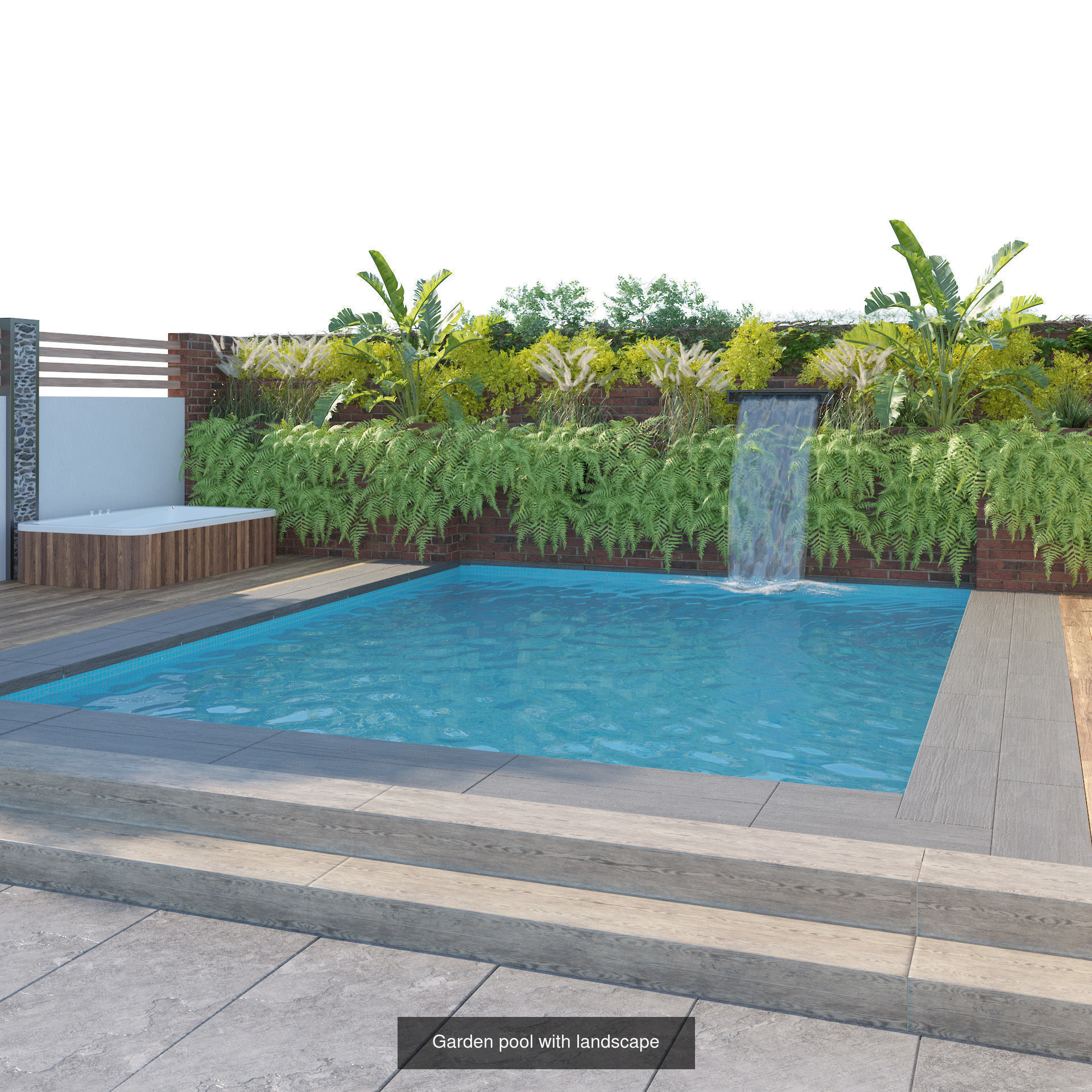 39 High-Quality Landscape Design Assets 3D Model Collection_53