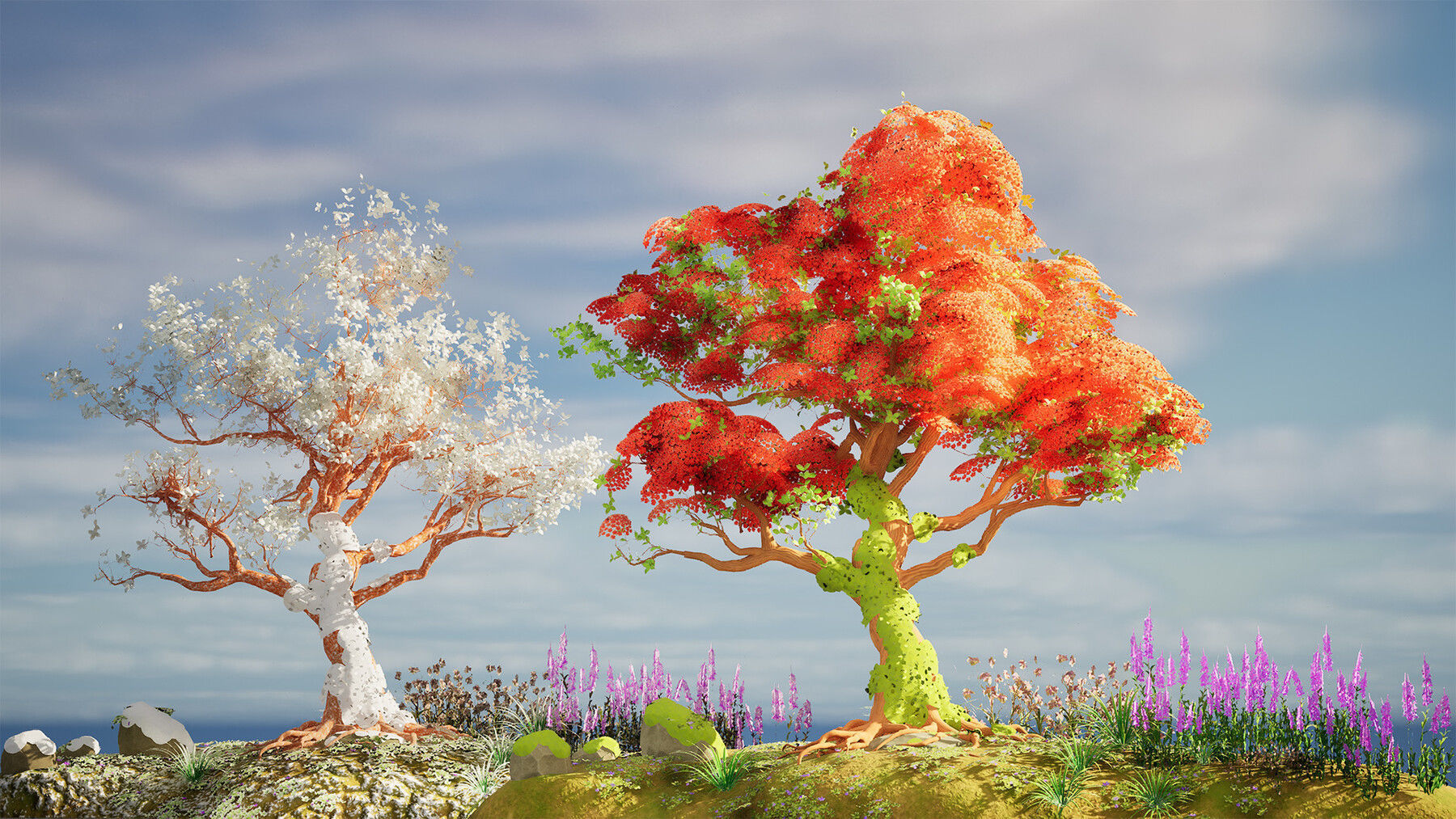 39 High-Quality Landscape Design Assets 3D Model Collection_82