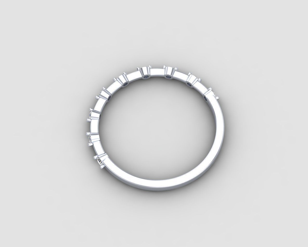 Minimal lightweight Node Ring 125-MW 3D print model_21