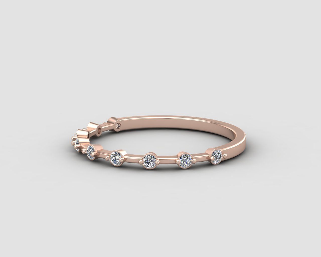 Minimal lightweight Node Ring 125-MW 3D print model_7
