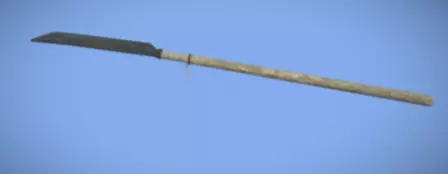 Spear Low-poly 3D model_0