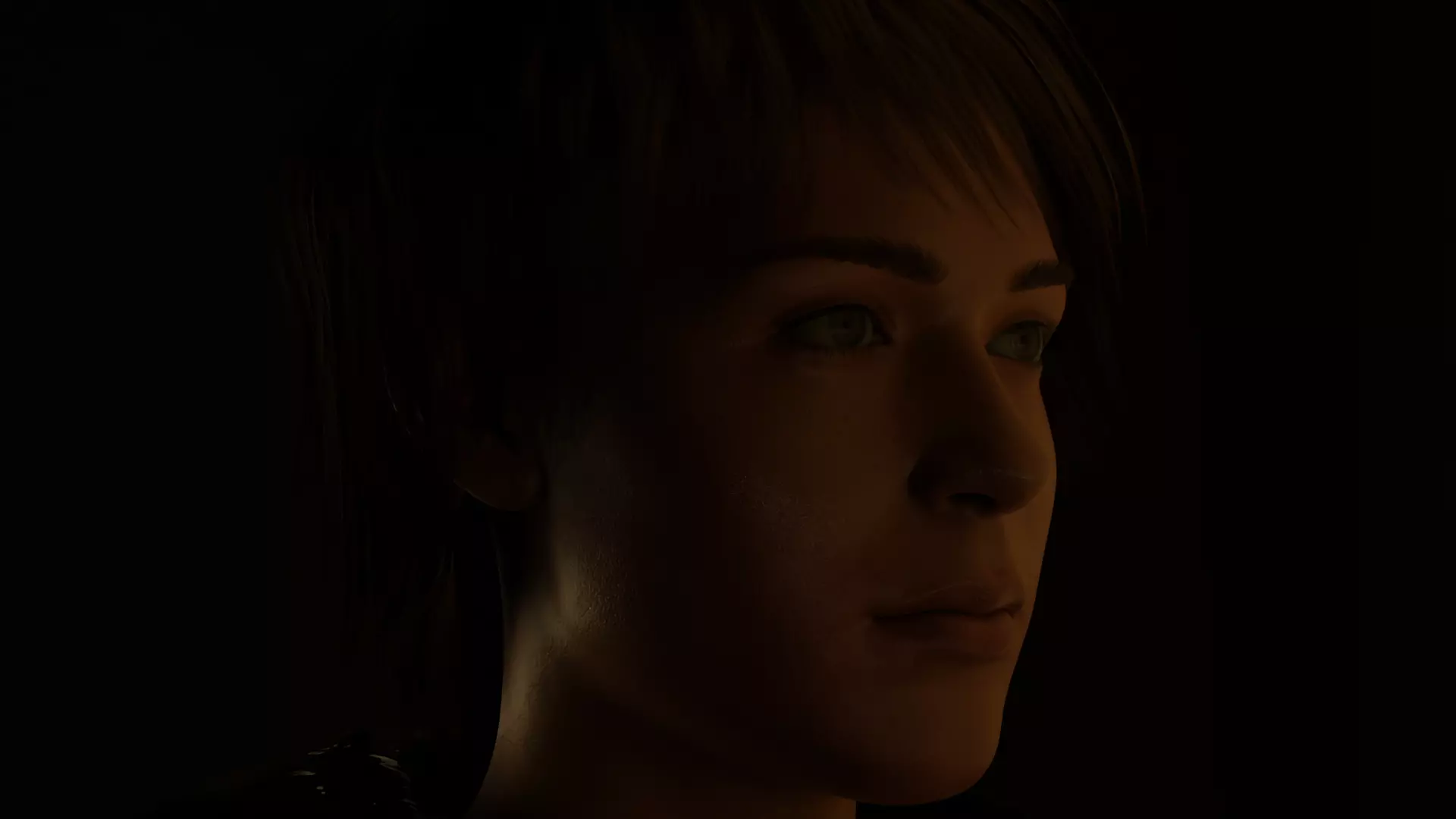 Realistic woman head Free 3D model