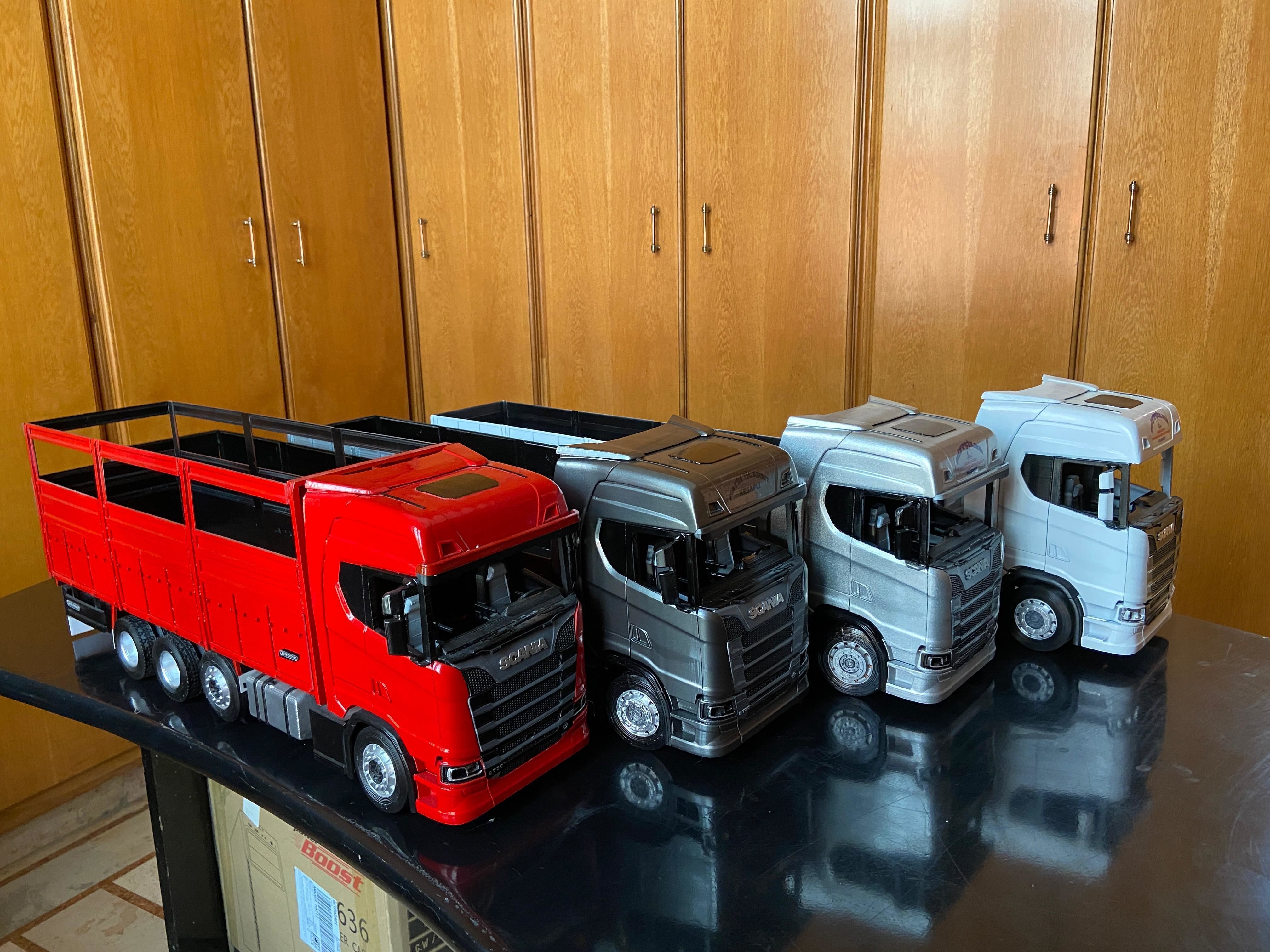 Printable truck model kit scania s730 3D print model_7