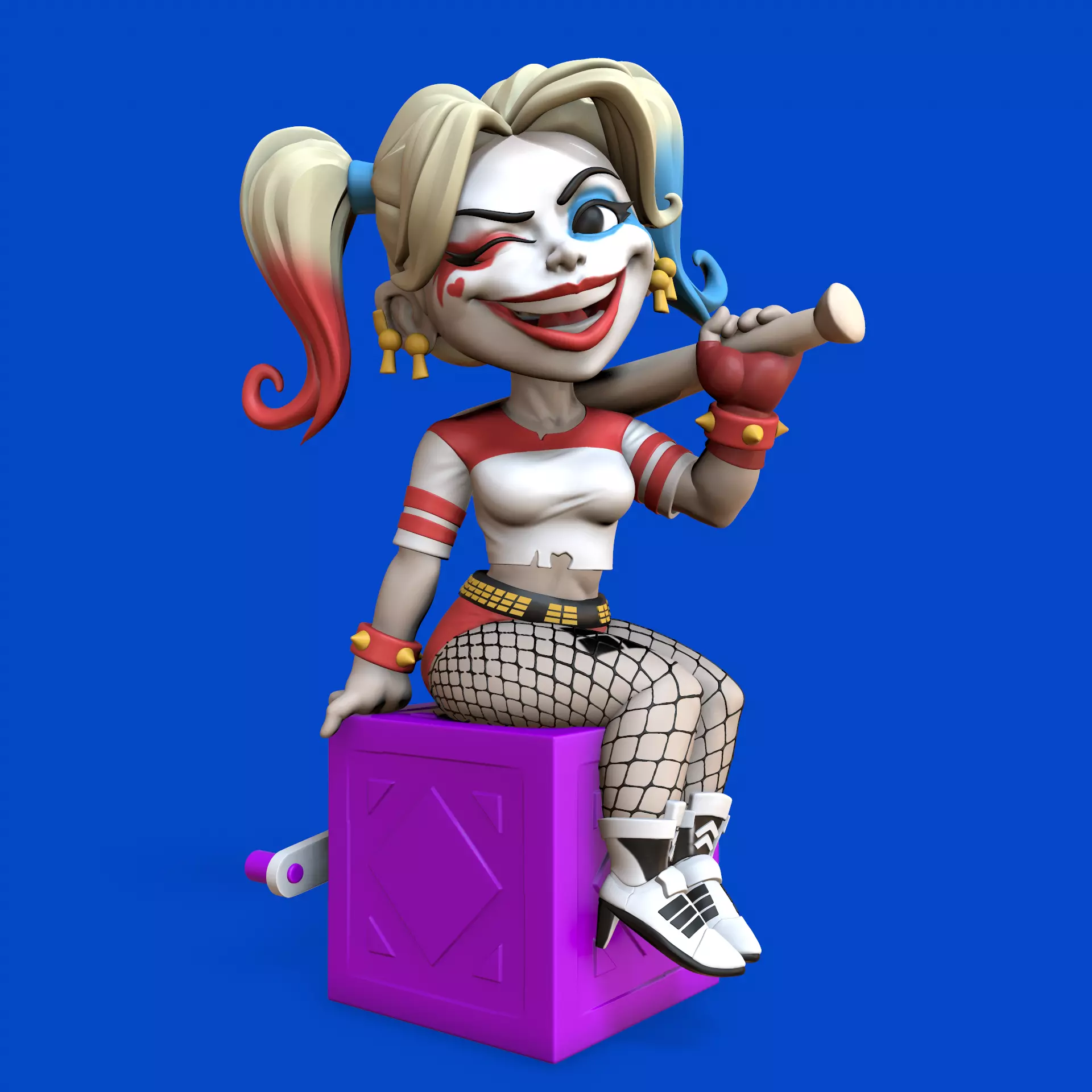 Harley Quinn 3D print model