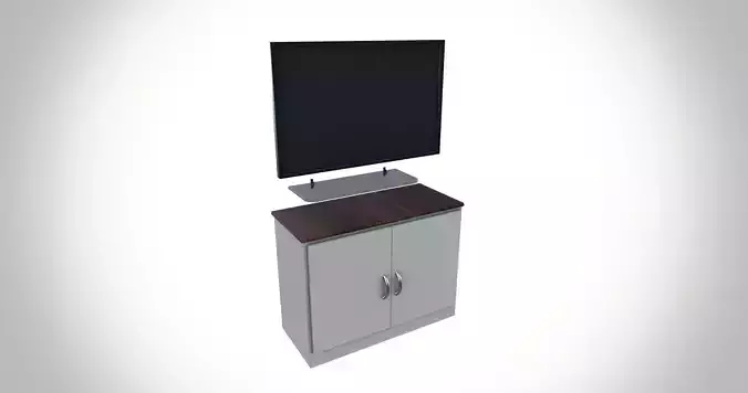 TV and Desk