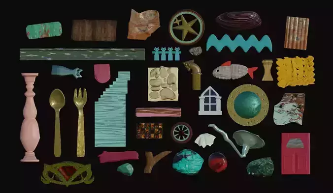 Blender junk vintage scrap metal industrial eclectic