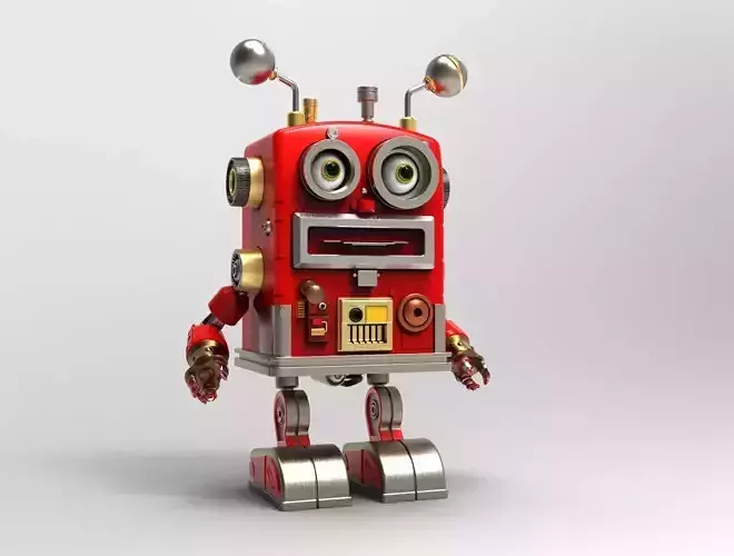 Elementary Robot 3D print model