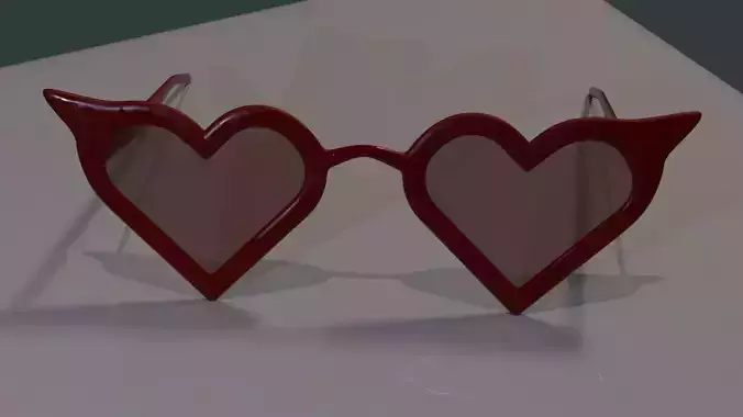 heart shaped sunglasses