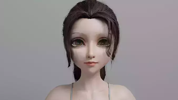 Cartoon 3D Character Model
