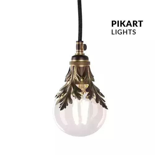 Brass pendant light Poli SKU 6016 Free 3D model