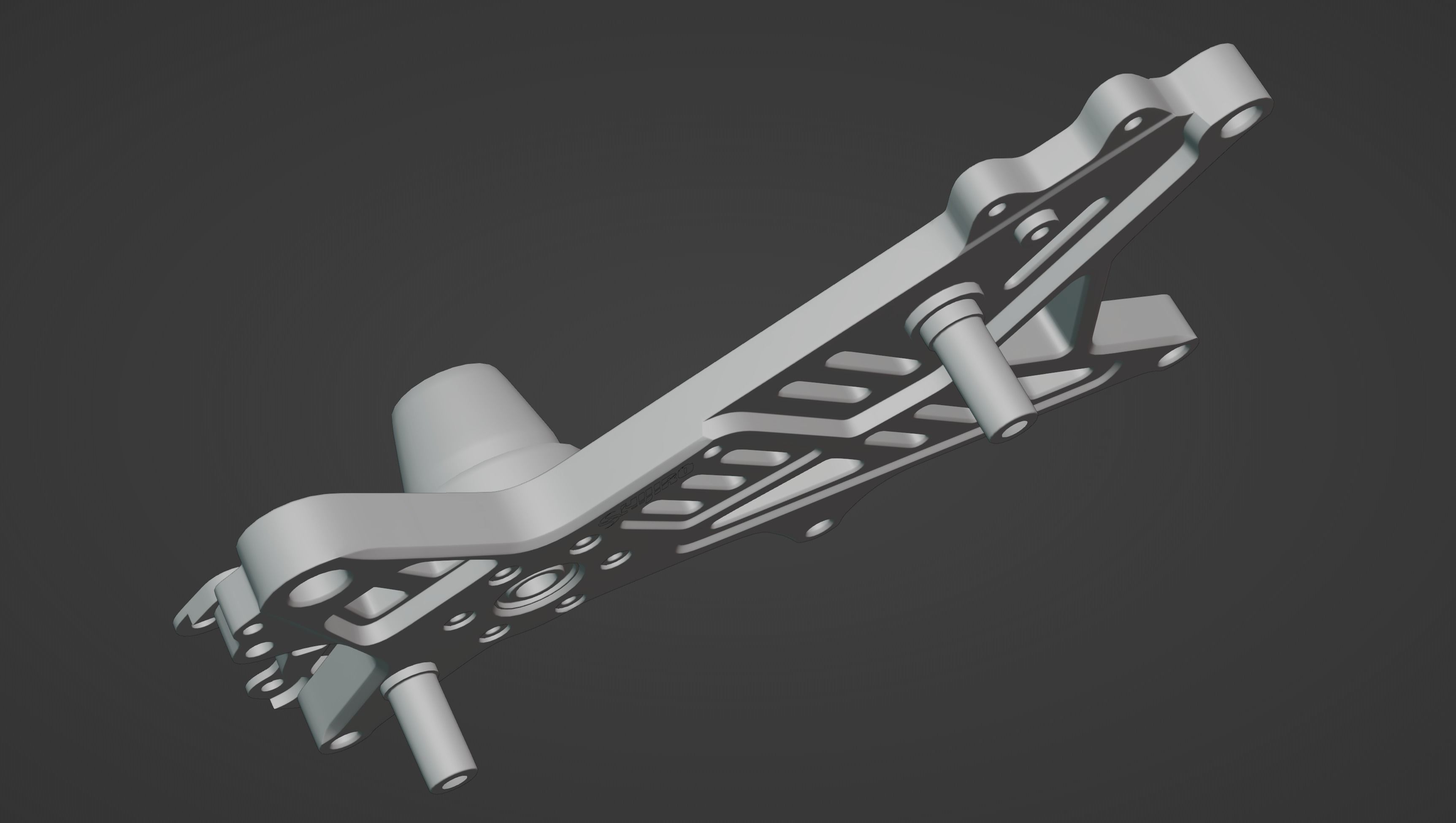 Arm Shijiro PCX  Low-poly 3D model_7