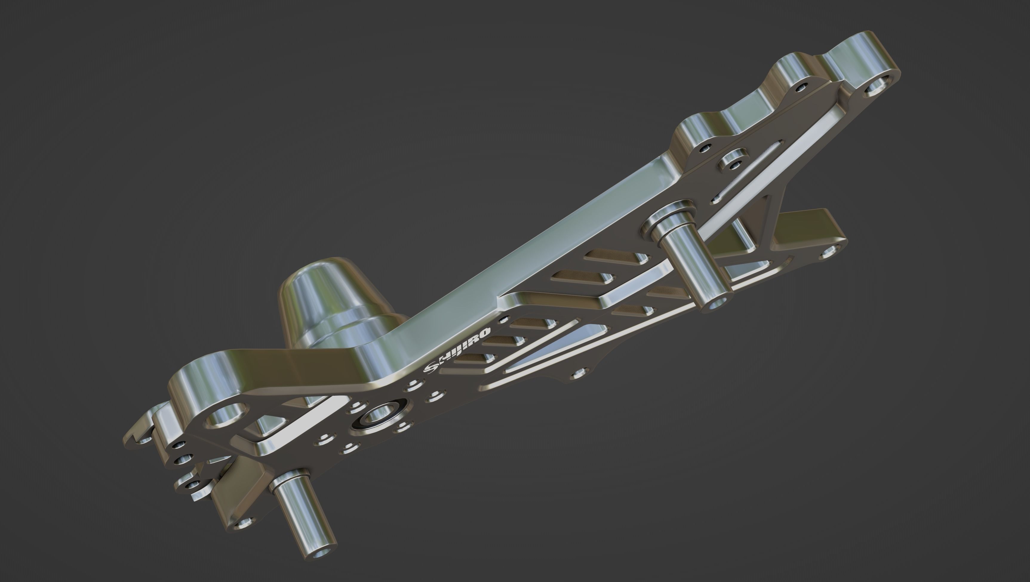 Arm Shijiro PCX  Low-poly 3D model_6