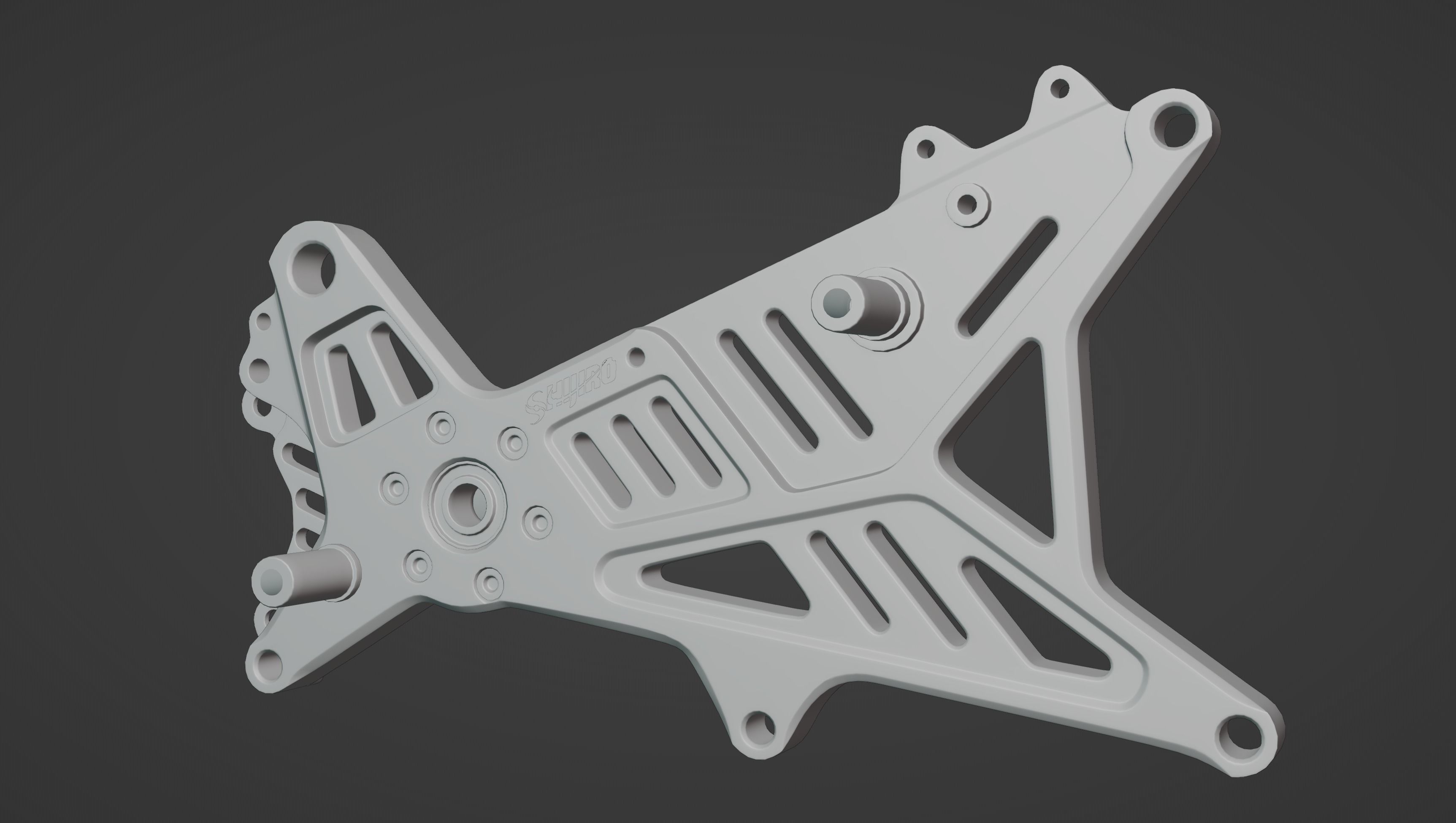 Arm Shijiro PCX  Low-poly 3D model_1