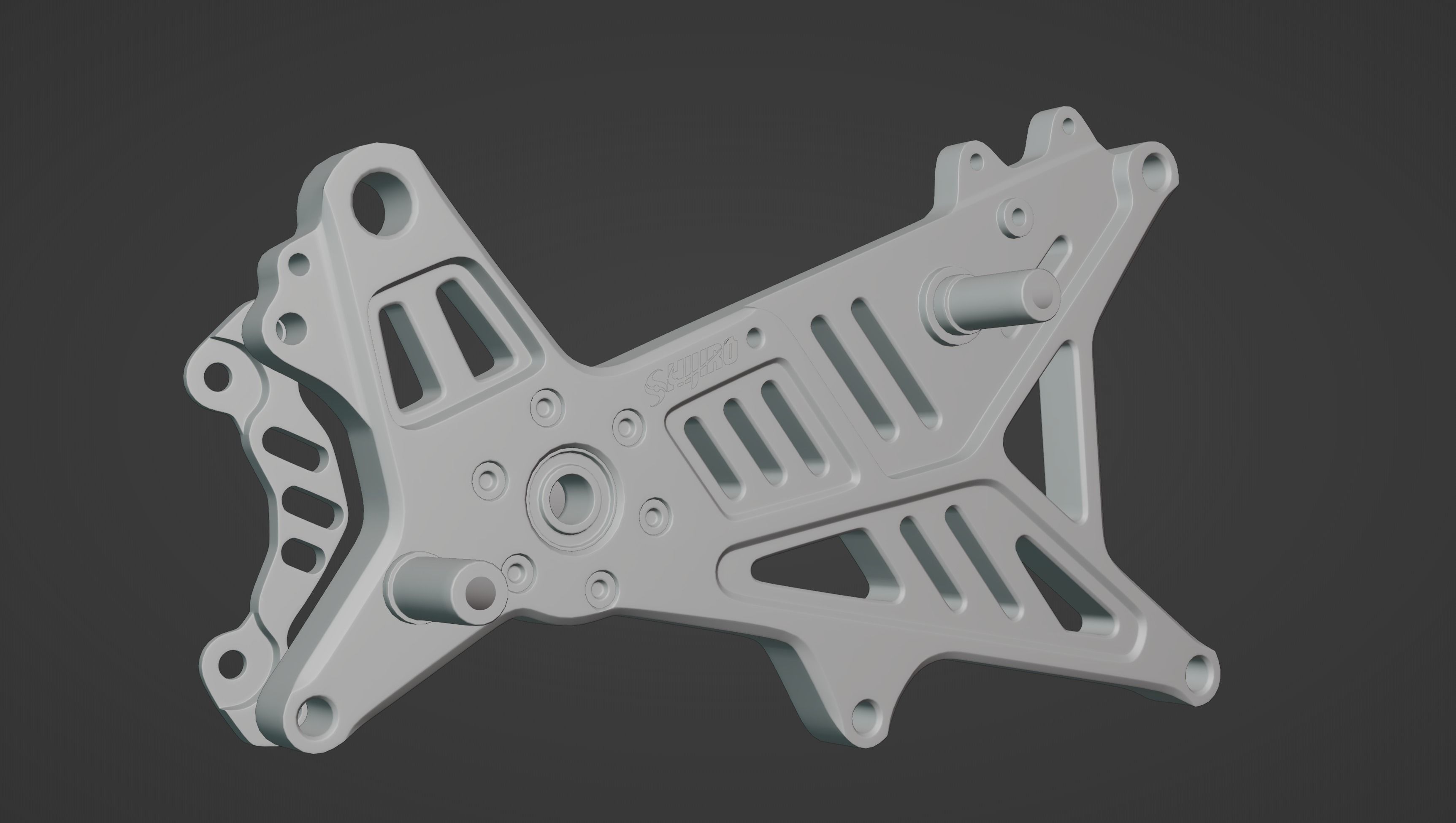 Arm Shijiro PCX  Low-poly 3D model_3