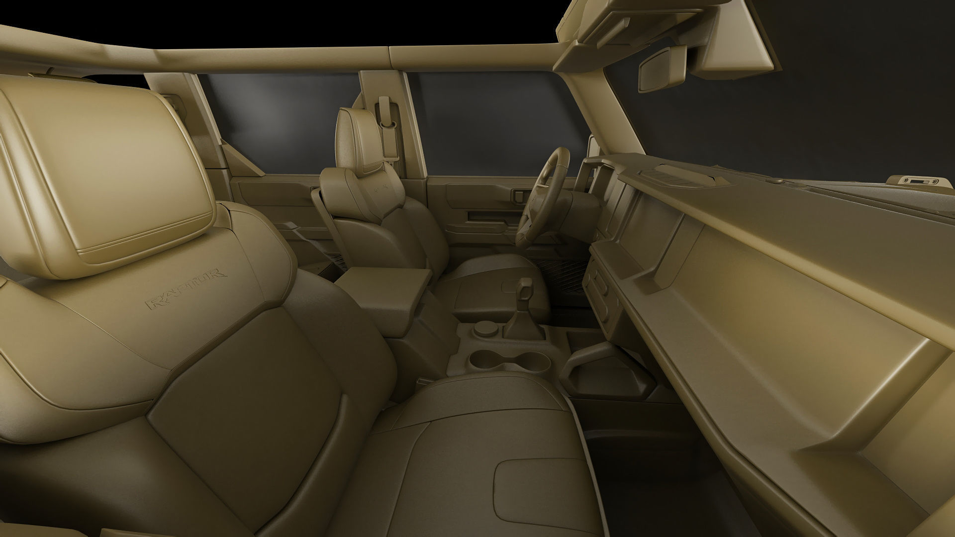 Bronco  2022 Raptor 3D model_31