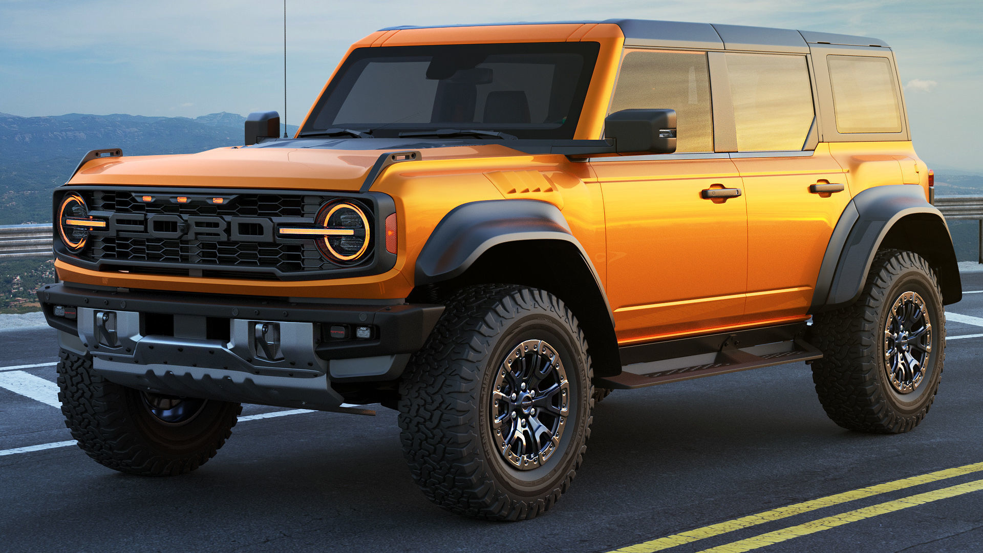 Bronco  2022 Raptor 3D model_21