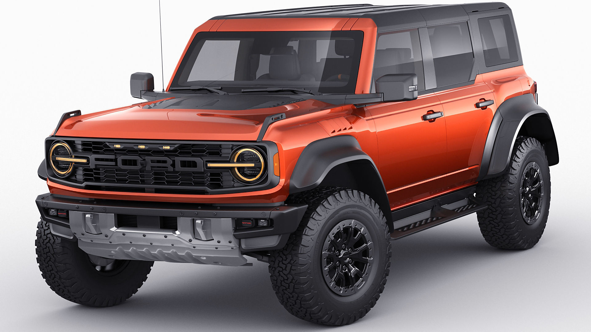 Bronco  2022 Raptor 3D model_1