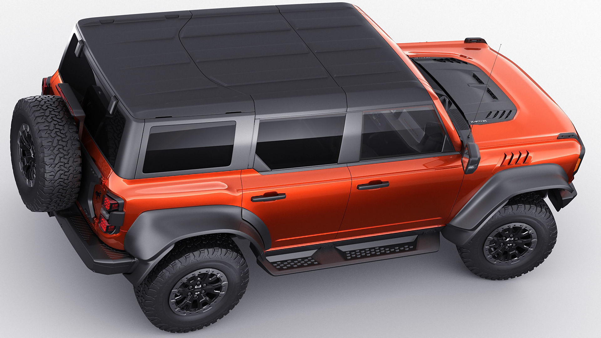 Bronco  2022 Raptor 3D model_12