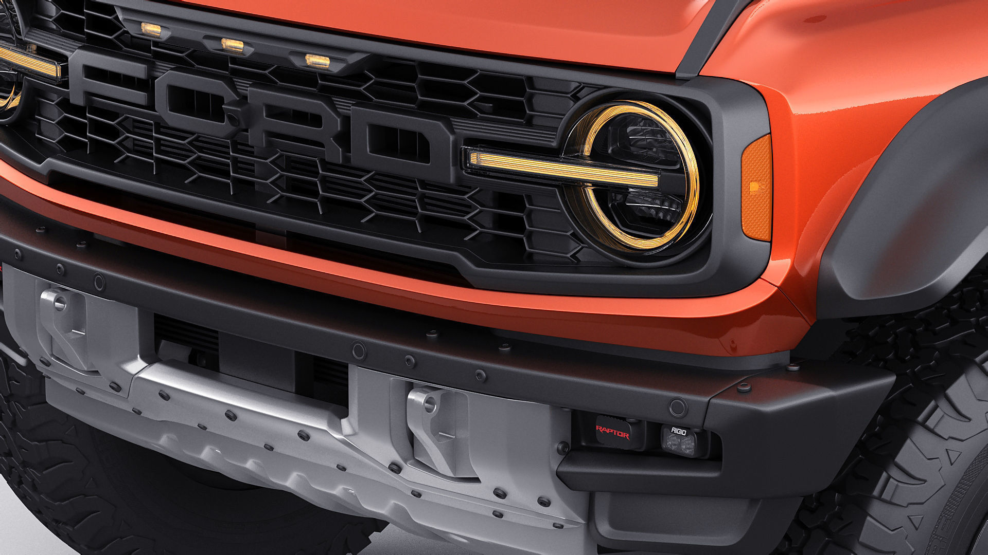 Bronco  2022 Raptor 3D model_7