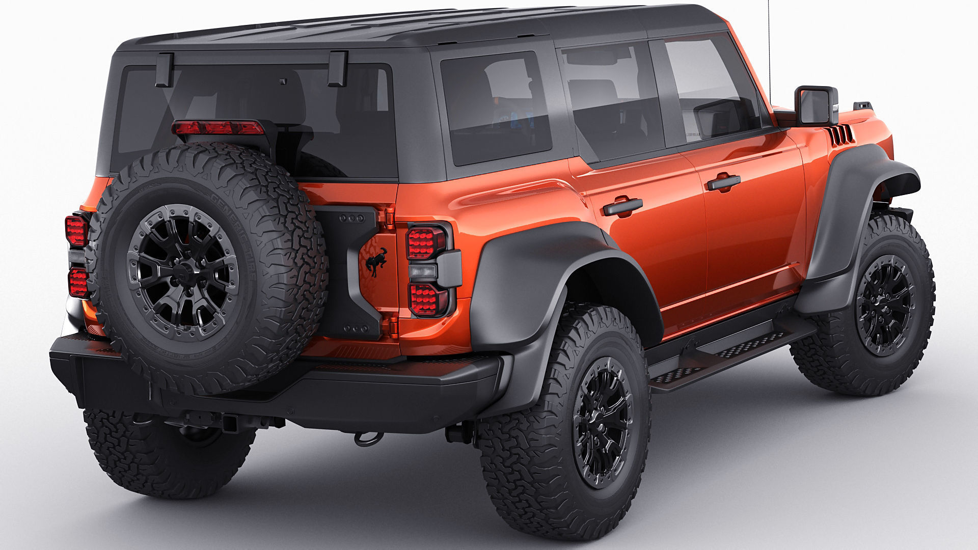 Bronco  2022 Raptor 3D model_2