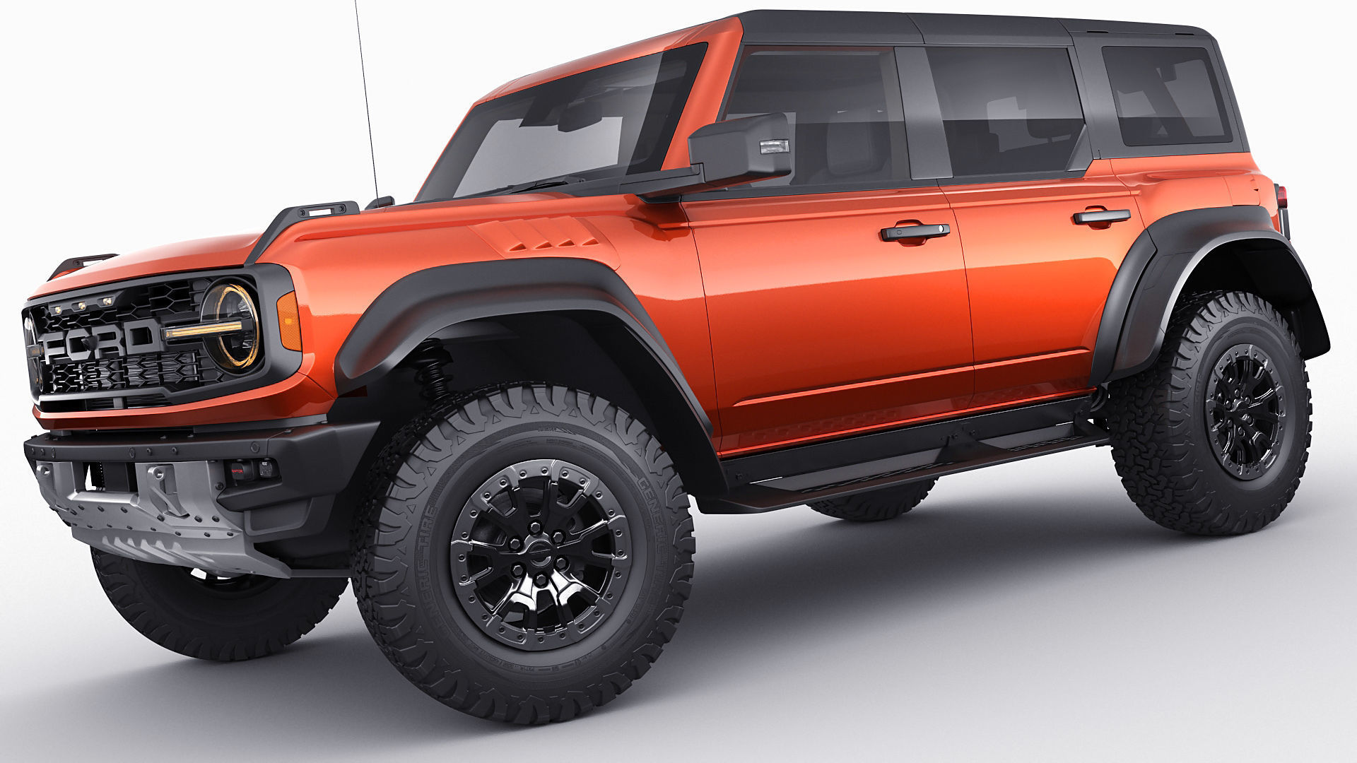 Bronco  2022 Raptor 3D model_13