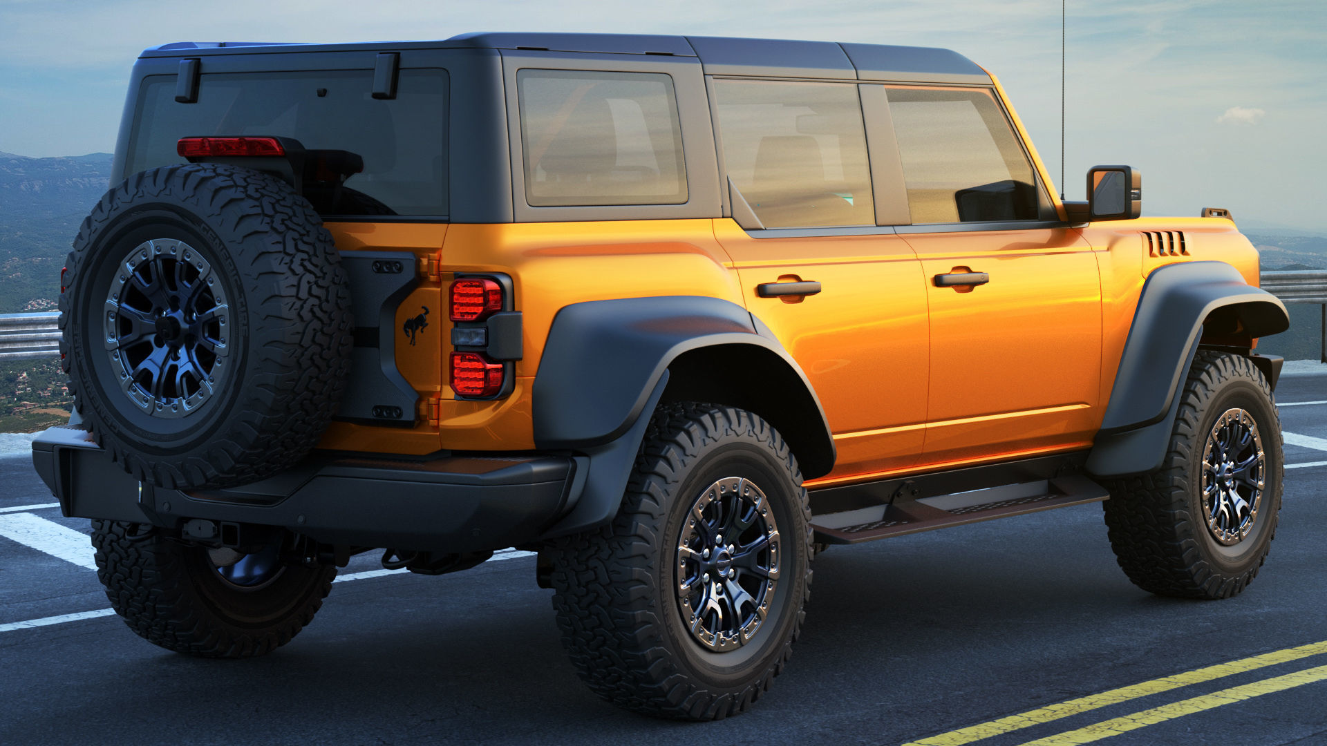 Bronco  2022 Raptor 3D model_22