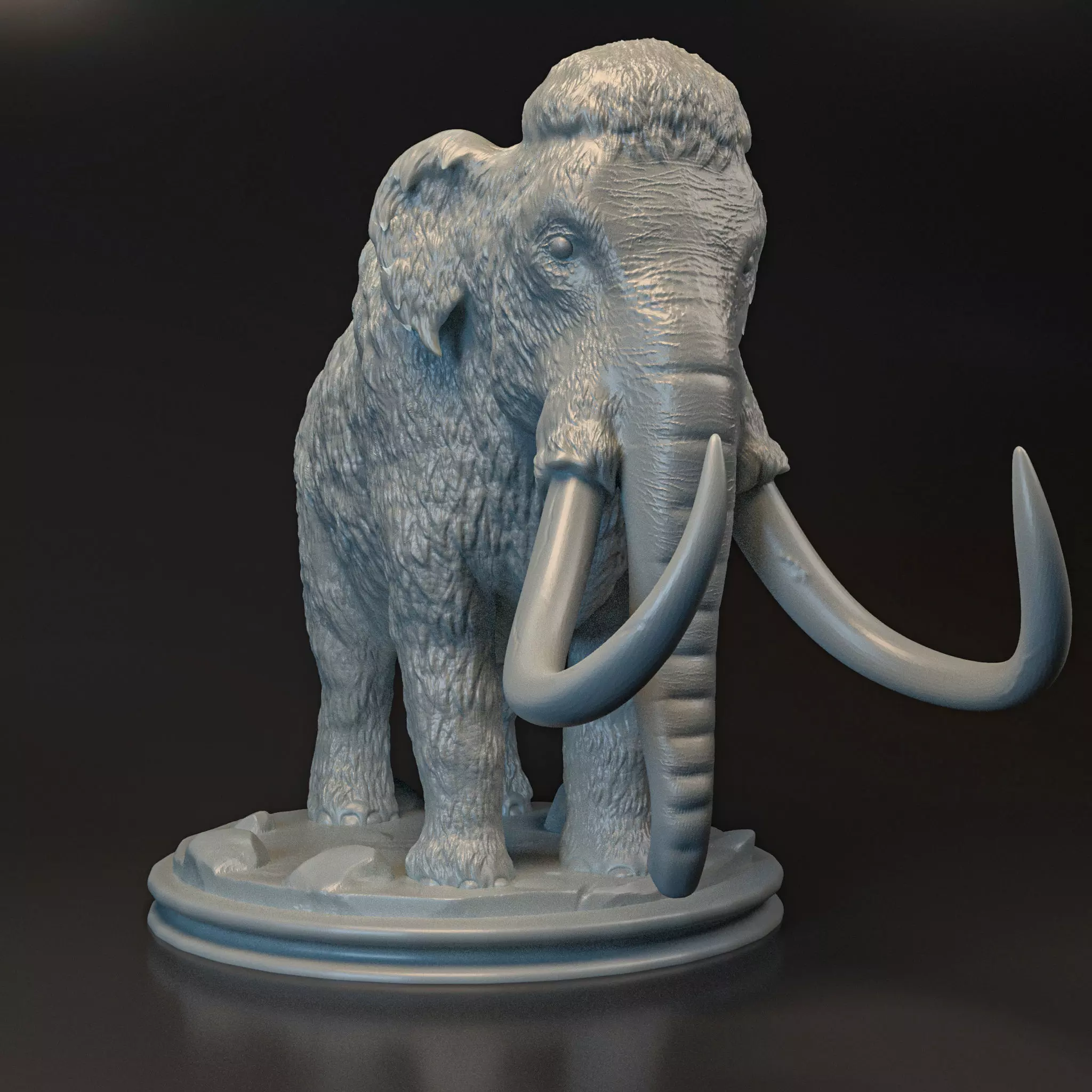 Mammoth Elephant 3D print model
