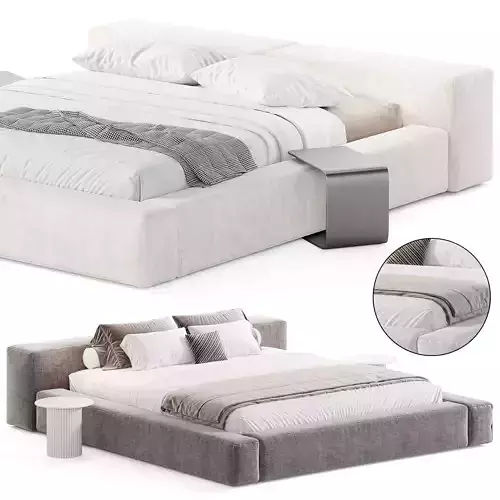 Casper Low bed  3D model