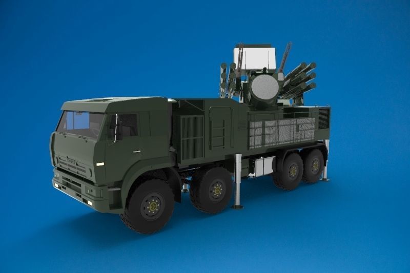 Pantsir S1 3D model_2