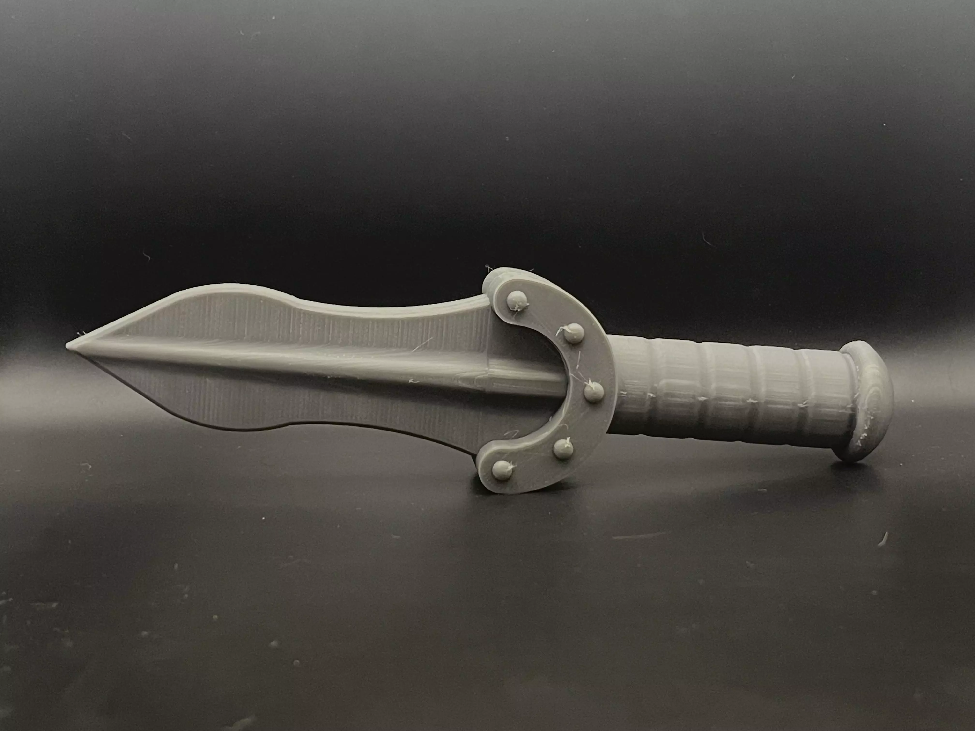 Bronze Age Dagger 3D print model_0