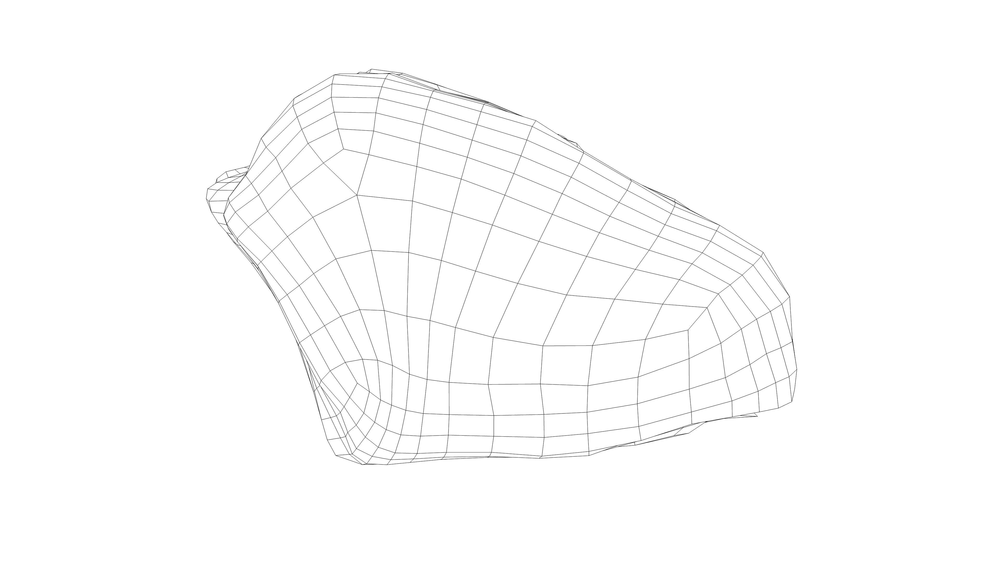 Photorealistic 3D scan of rock stone Low-poly 3D model_18