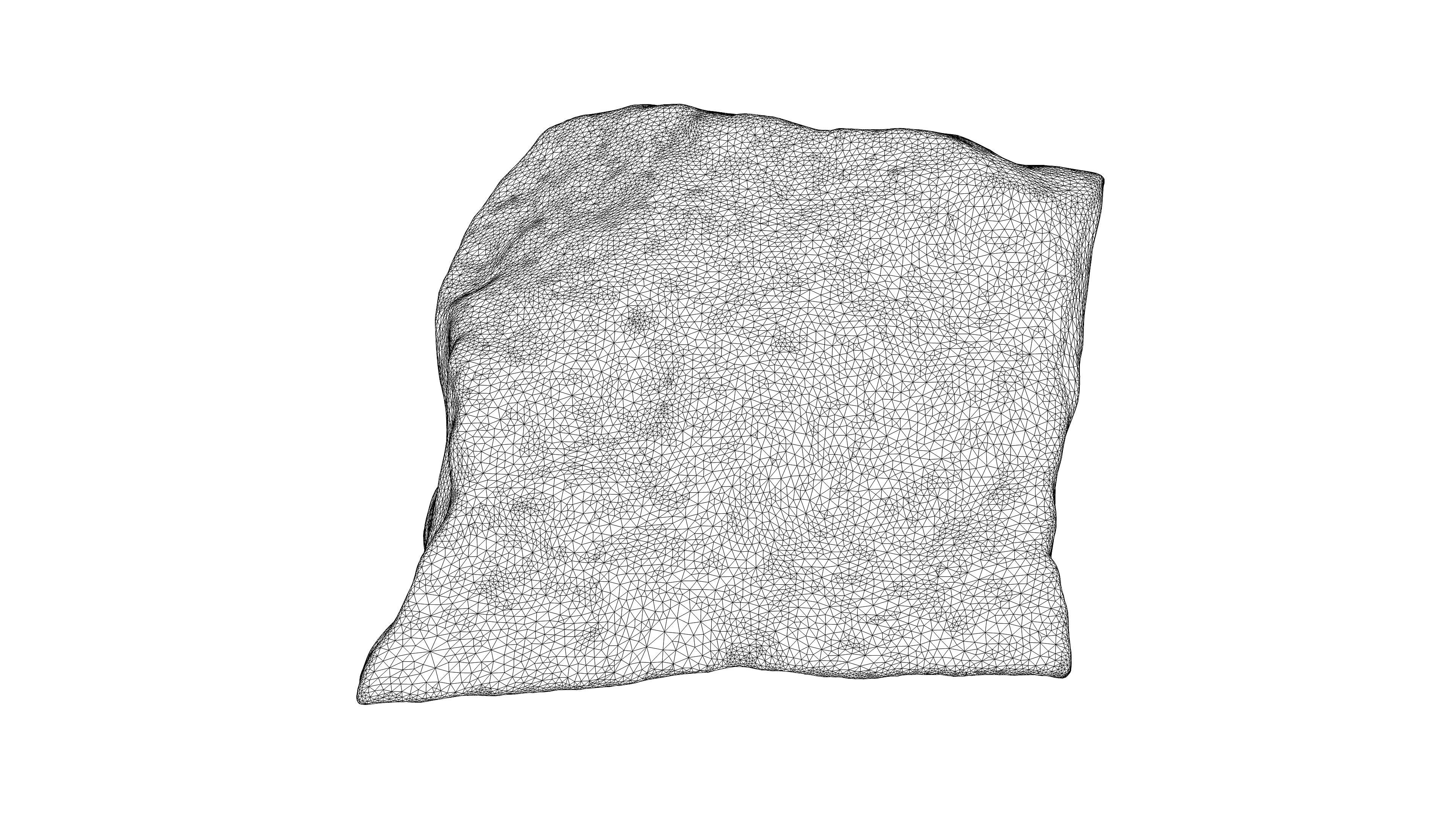 Photorealistic 3D scan of rock stone Low-poly 3D model_23