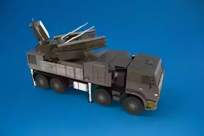 Pantsir S1 3D model