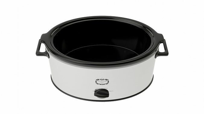 Slow Cooker 3D model 4